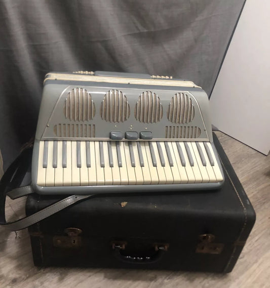 Vintage Accordion BABY BLUE (USED)