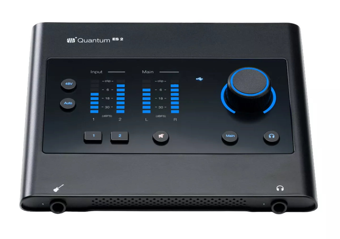 PreSonus Quantum ES2 2-in/2-out USB-C Audio Interface