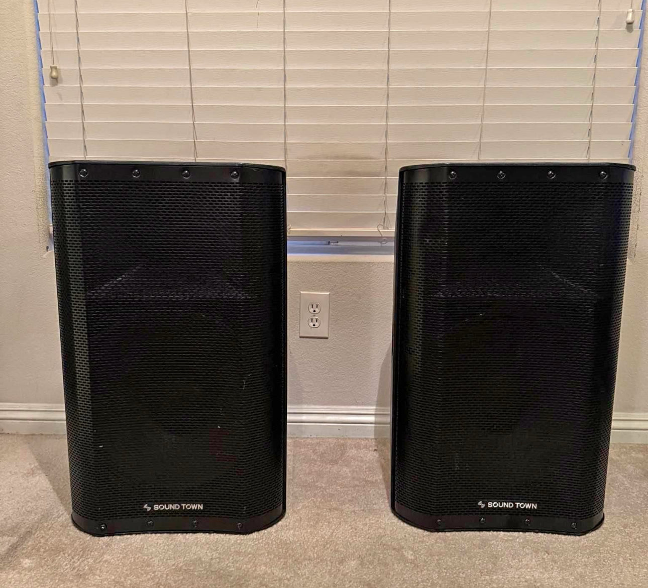 SoundTown 15” Speakers (Pair)(USED)