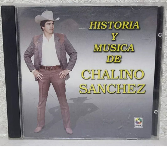 Chalino Sánchez CD “Historia Y Música De”