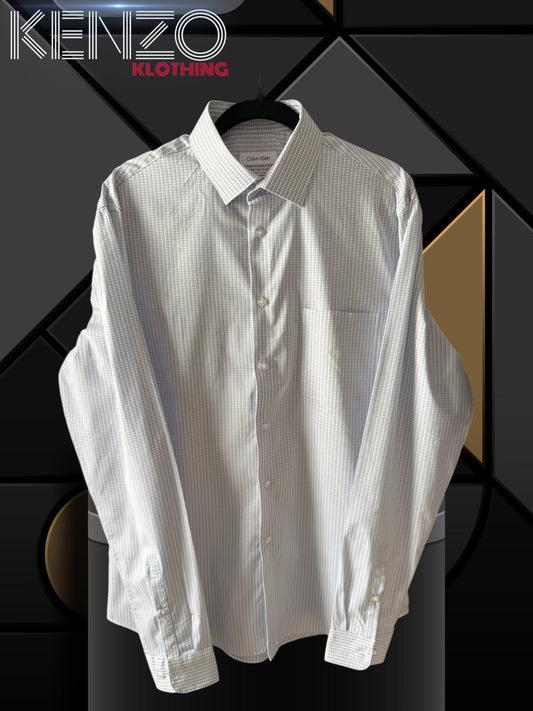 White Long Sleeve Button Shirt