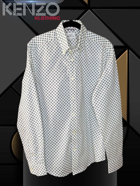 White Long Sleeve Button Shirt